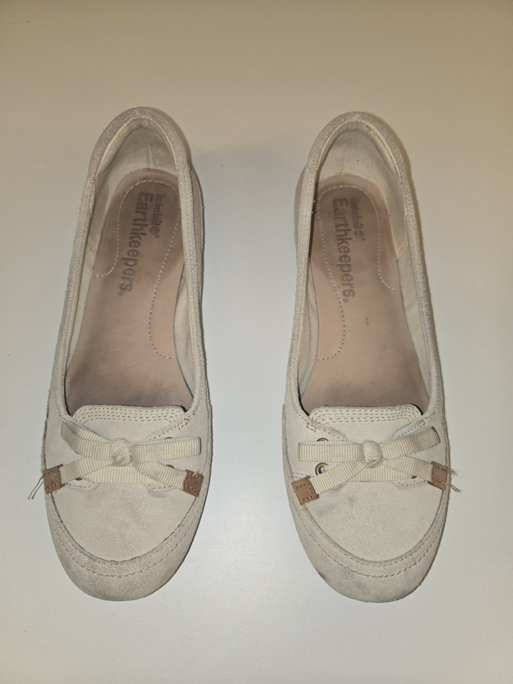 Women's Cream Bow Timberland Earthkeepers